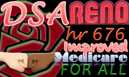 DSA Reno supports Medicare For All